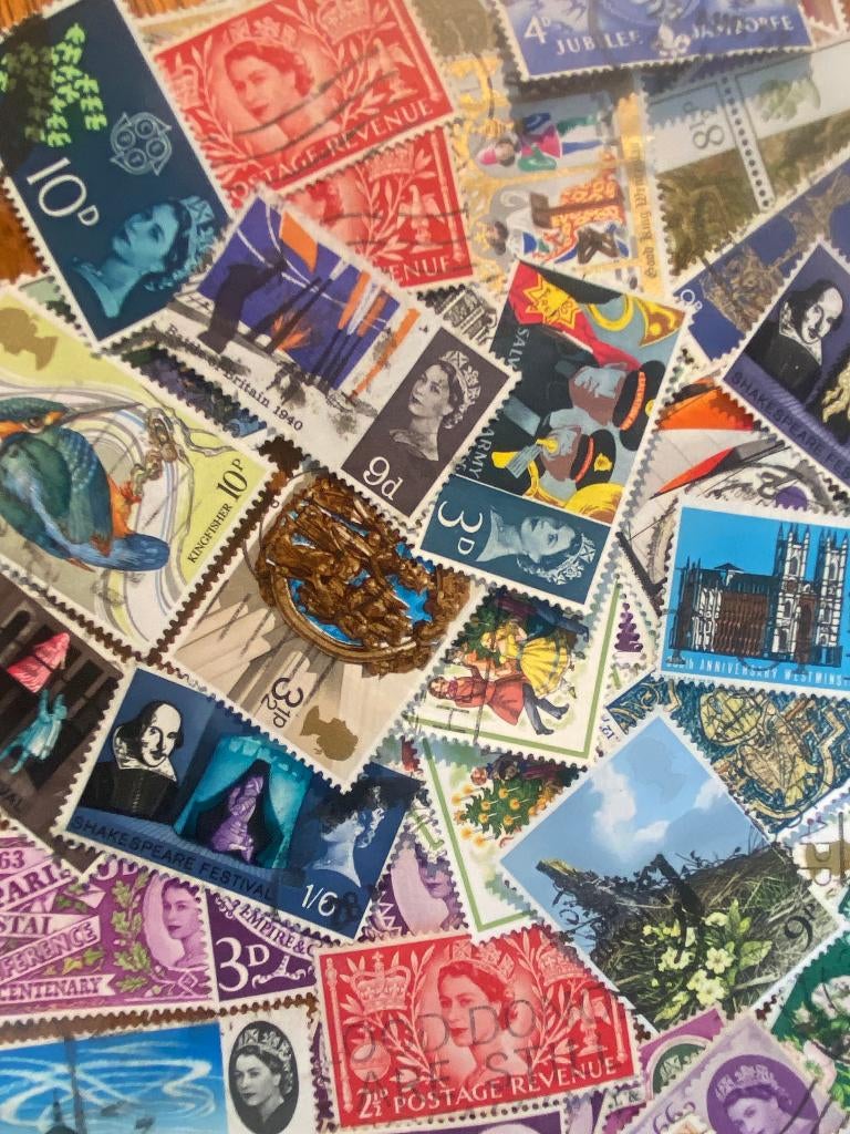 ENGELAND pracht partij ca 1.650 gelegenheidszegels gestemp, Postzegels en Munten, Postzegels | Volle albums en Verzamelingen, Verzenden