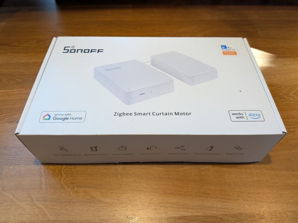 5x Sonoff Zigbee Smart Gordijn Motor - Nieuw in doos, Huis en Inrichting, Stoffering | Gordijnen en Lamellen, Nieuw, Wit, Ophalen of Verzenden