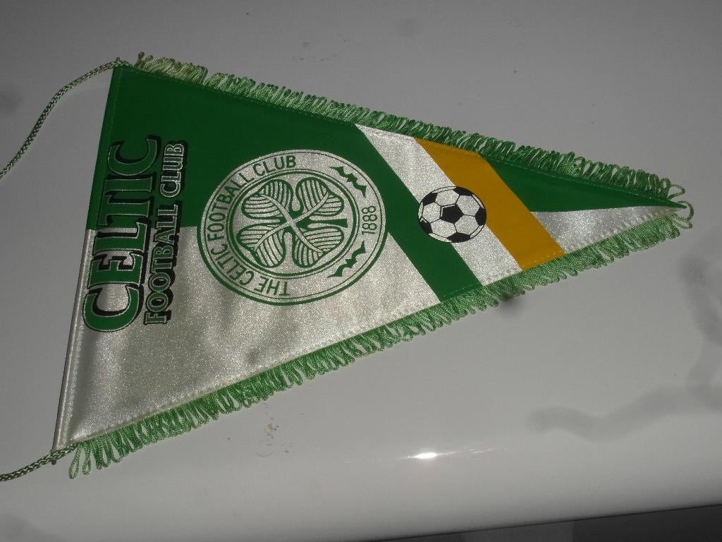 voetbal vaan celtic glasgow fc schotland, Ophalen of Verzenden, Zo goed als nieuw, Buitenlandse clubs, Vaantje of Sjaal