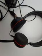 Jabra headset met microfoon in nieuwstaat, Ophalen of Verzenden, Zo goed als nieuw, Op oor (supra aural), Overige merken