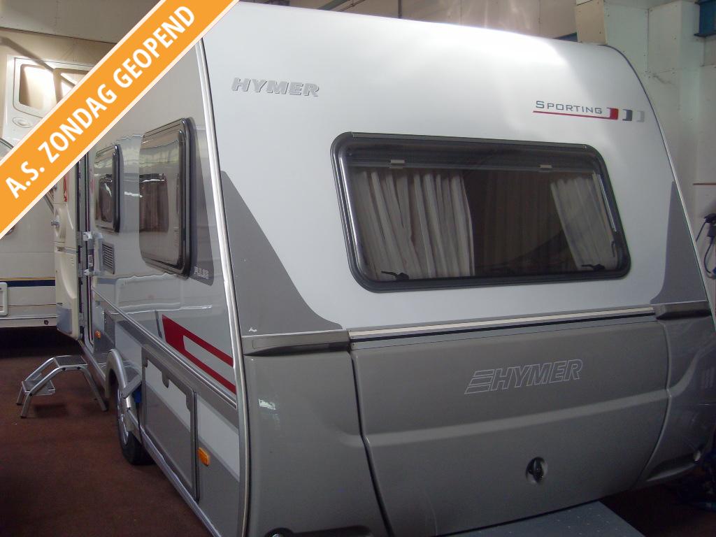 Eriba Sporting Pulse 440 met AIRCO, Caravans en Kamperen, Bedrijf, Treinzit, 4 tot 5 meter, Eriba