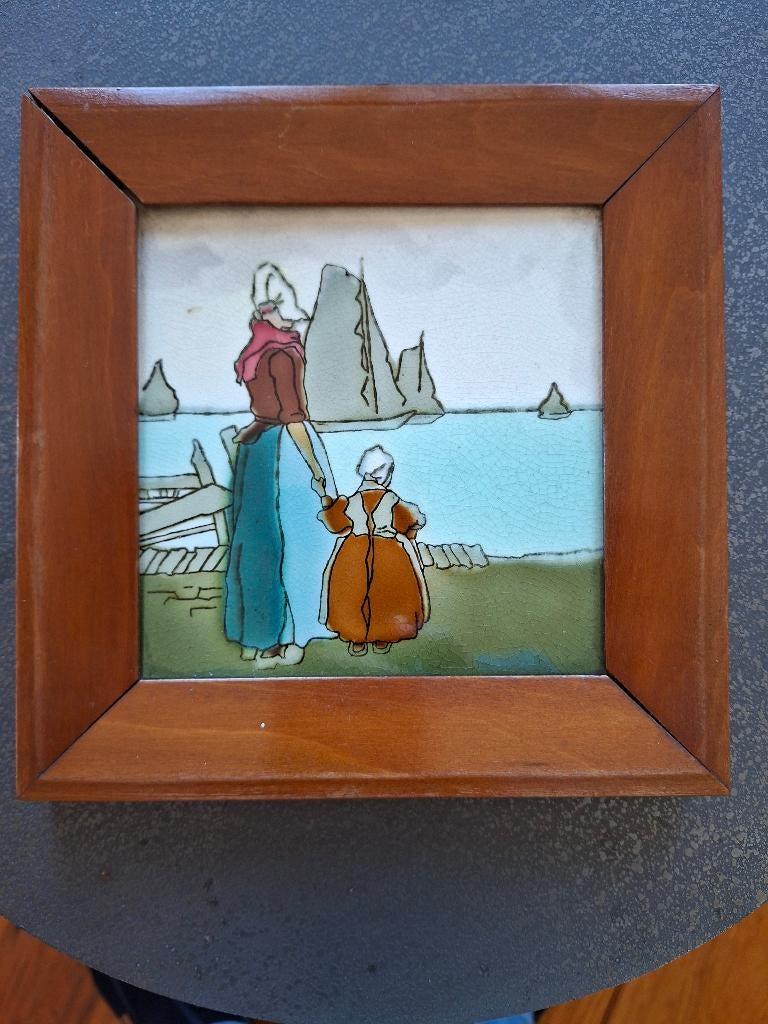 wand tegeltje, Overige stijlen, Ophalen of Verzenden, Gebruikt, Wandtegel