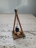 Kampvuur haardvuur kerststal poppenhuis diorama houtvuur, Ophalen of Verzenden, Zo goed als nieuw