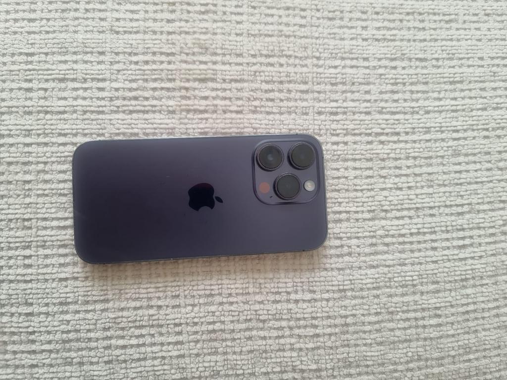 Iphone 14 pro, Blauw, 77 %, Ophalen of Verzenden, Zo goed als nieuw