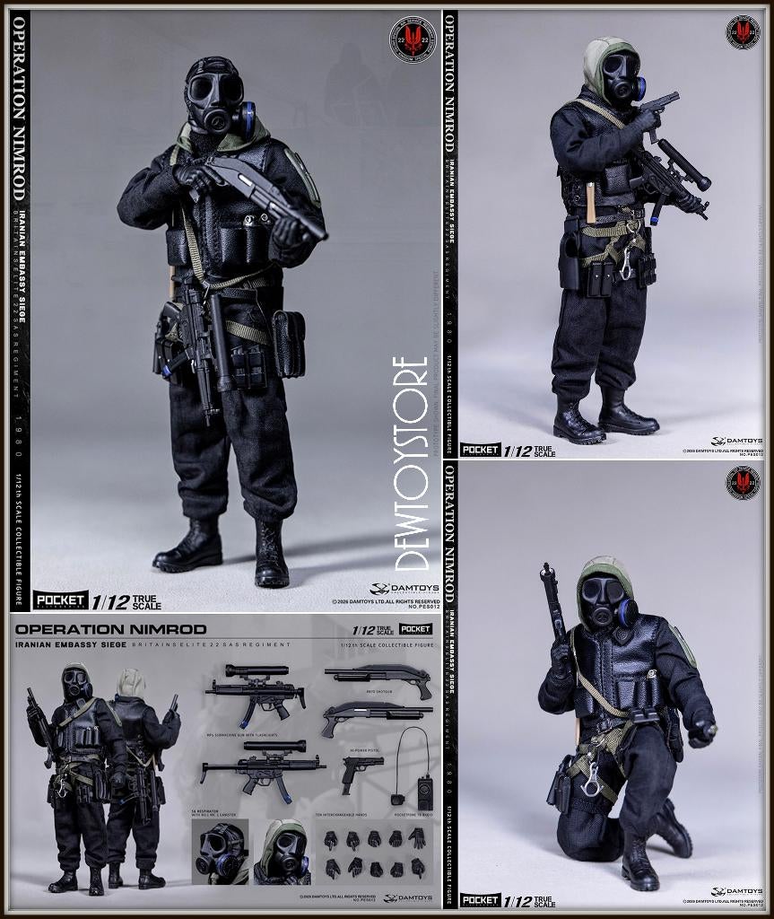 [Pre-order] Dam Toys DamToys 1/12 Scale Action Figure, Verzenden, Nieuw