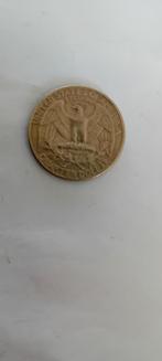 Amerikaanse Quarter Dollar munt 1966, Ophalen of Verzenden, Noord-Amerika, Losse munt