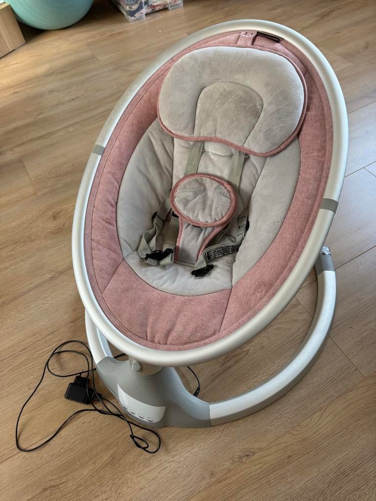 Automatische baby schommelstoel, Gebruikt, Schommelstoel, Met gordel(s) of riempje(s), Ophalen