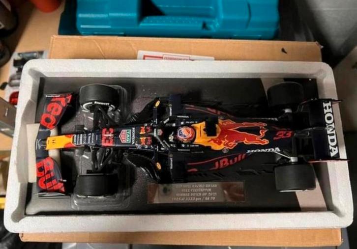 Max Verstappen Dutch Grand Prix 2021 1:18 collectors item, Verzamelen, Automerken, Motoren en Formule 1, Nieuw, Formule 1, Ophalen of Verzenden