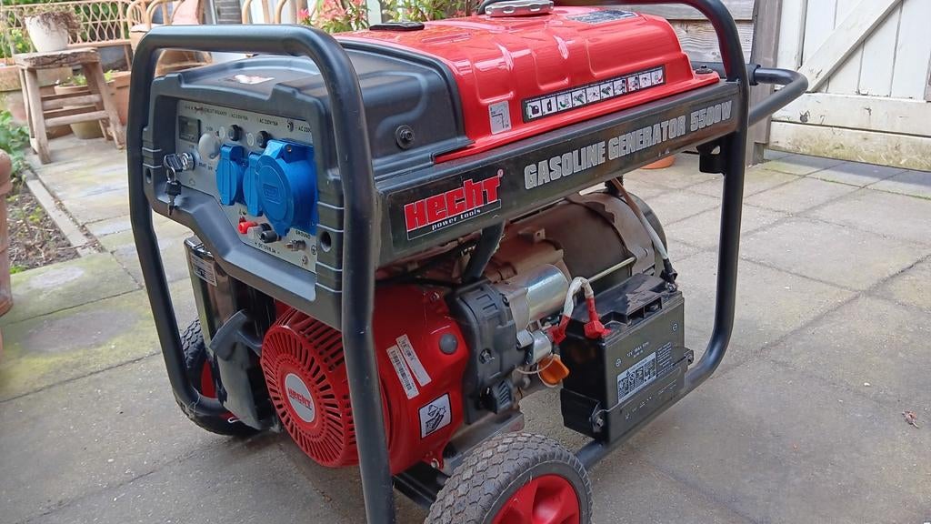 HECHT generator 5500 Watt, Ophalen, Nieuw, 5 tot 10 kVA, Benzine
