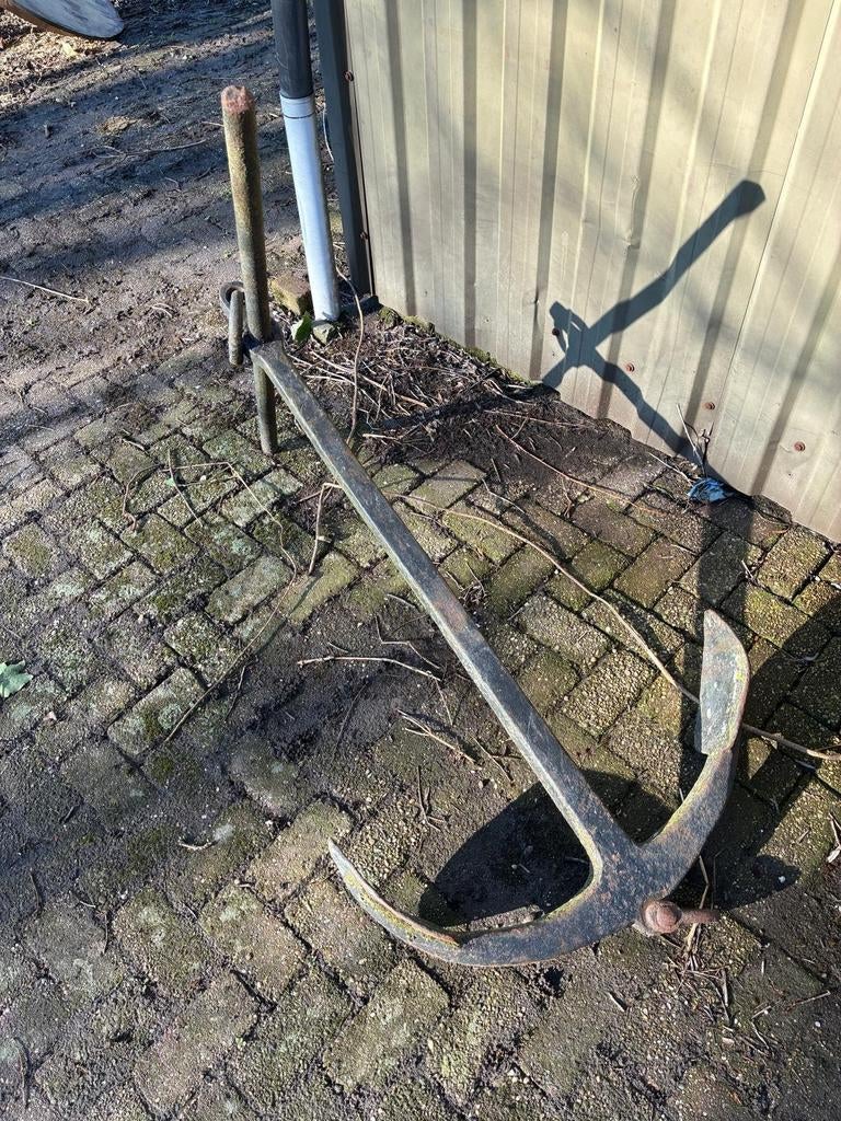 Antiek scheepsanker, Watersport en Boten, Ophalen, Gebruikt