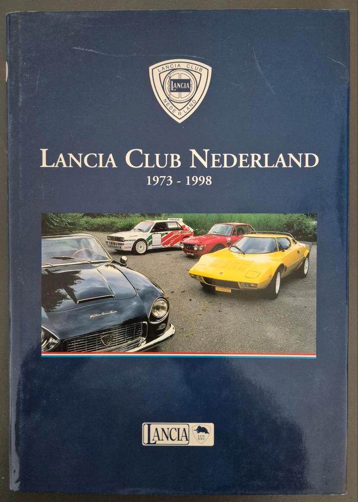 Lancia Club Nederland Jubileumboek 1973-1998, Boeken, Auto's | Boeken, Zo goed als nieuw, Overige merken, Ophalen of Verzenden