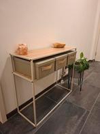 Stijlvolle bijzettafel/side table, Ophalen, 50 tot 100 cm, Zo goed als nieuw, 25 tot 50 cm