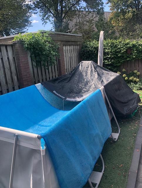 zwembad Intex 2 x 4 mtr, Ophalen, Gebruikt, 200 tot 300 cm, 80 tot 120 cm