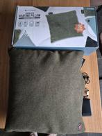 Silvergear draadloos verwarmd kussen - Nieuw, Huis en Inrichting, Woonaccessoires | Kussens, Ophalen of Verzenden, Nieuw, Groen