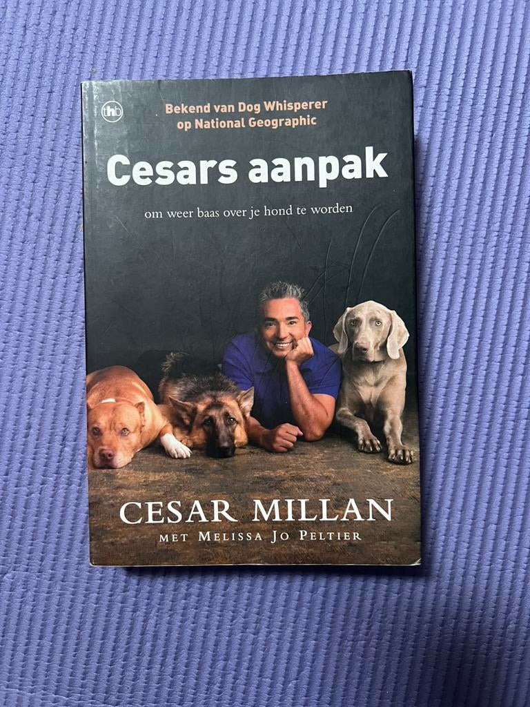 TE KOOP BOEK CESAR MILLAN, Ophalen of Verzenden, Zo goed als nieuw, Honden