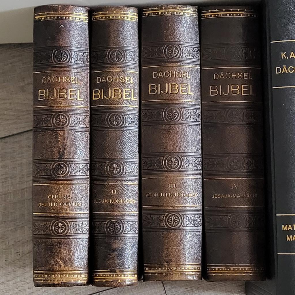 Bijbelverklaring Dächsel compleet - K. Aug. Dächsel, Ophalen of Verzenden, Gelezen, Christendom | Protestants