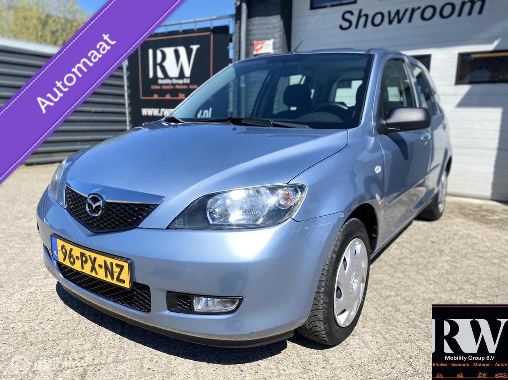 Mazda 2 1.4 Exclusive *AUTOMAAT*AIRCO*TREKHAAK*NAP*APK 2027!, Auto's, Mazda, Bedrijf, Te koop, ABS, Airbags, Airconditioning, Alarm