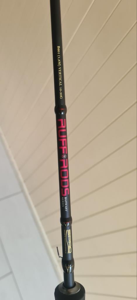 Spro. Ruff rod. Baitcaster hengel. 10-30g. Nieuw!, Watersport en Boten, Hengelsport | Roofvissen, Ophalen, Spro, Nieuw, Reel hengel