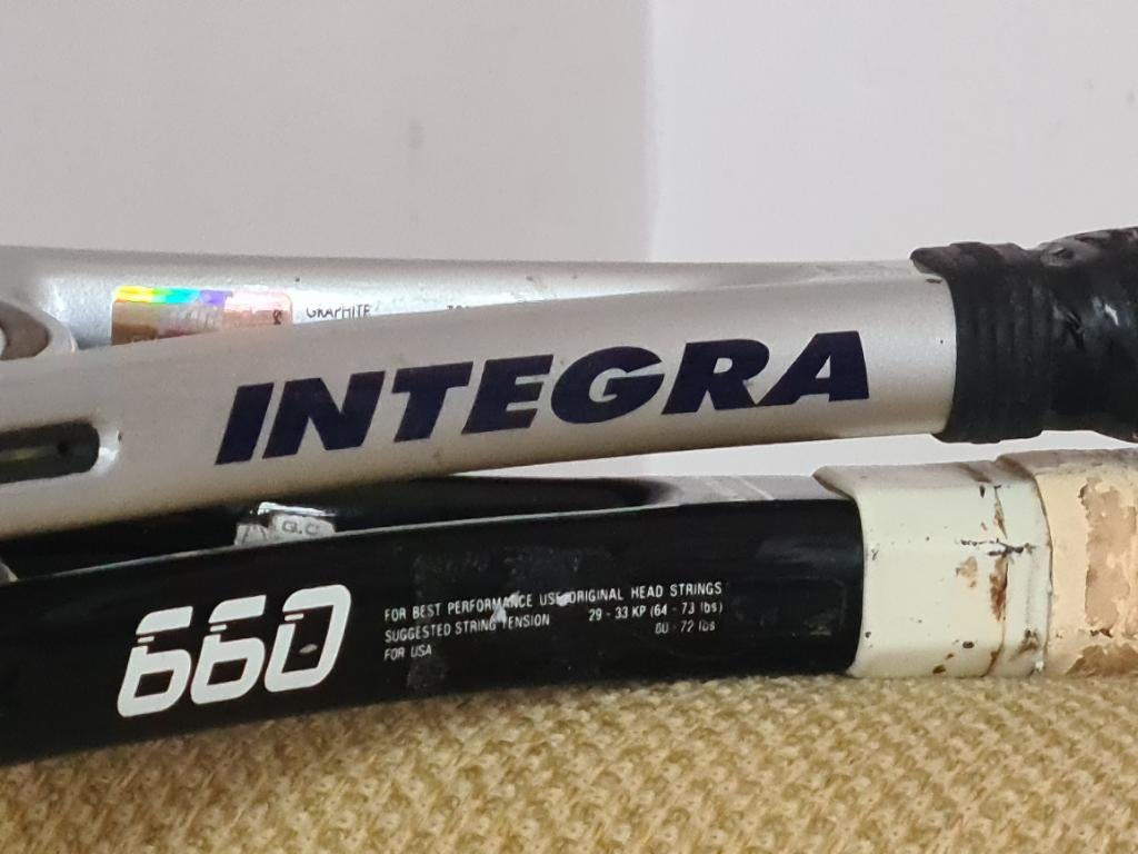 Twee tennis rackets Prince en Head, Gebruikt, Prince, Ophalen of Verzenden, Racket