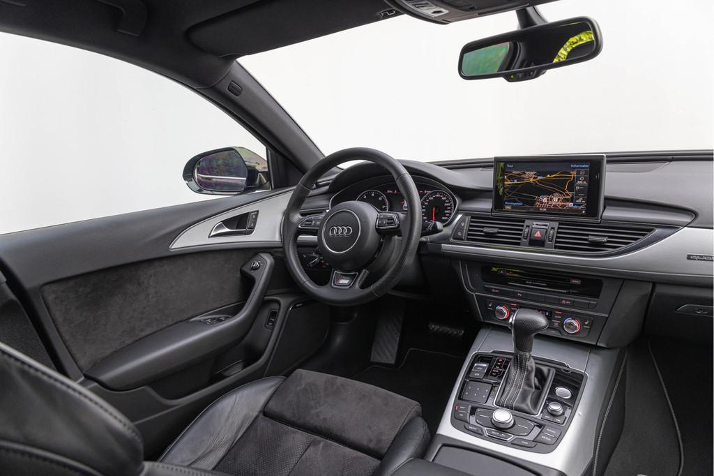 Audi A6 Avant 3.0 TFSI 300pk Quattro S-line Standkachel 20'', Auto's, Automaat, Gebruikt, 2995 cc, Zwart