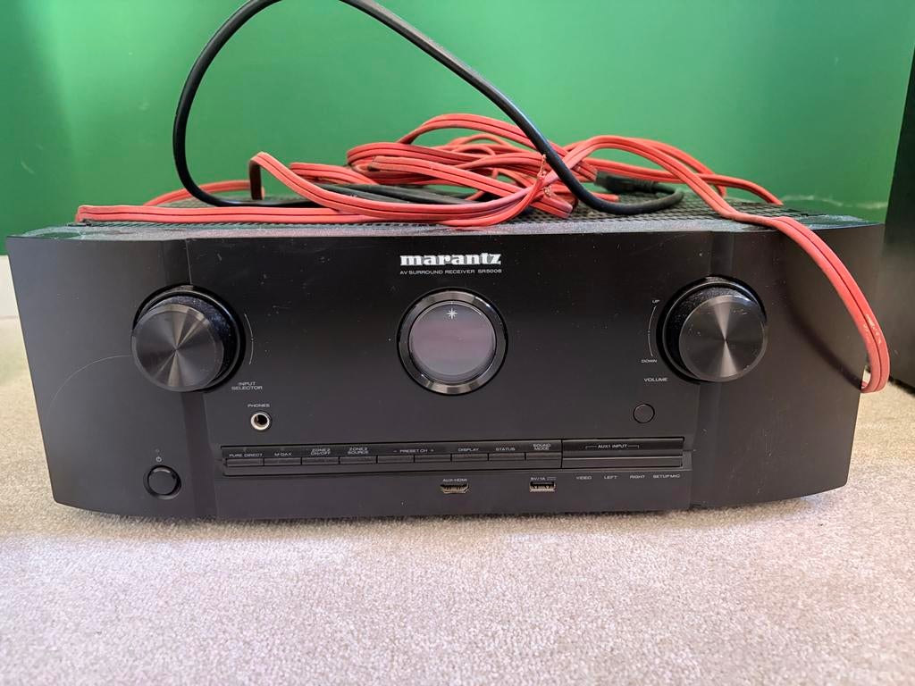 Compleet Audiosysteem: Marantz, Kef, Hepta met afstandsbedie, Gebruikt, Losse componenten, Speakers, Ophalen