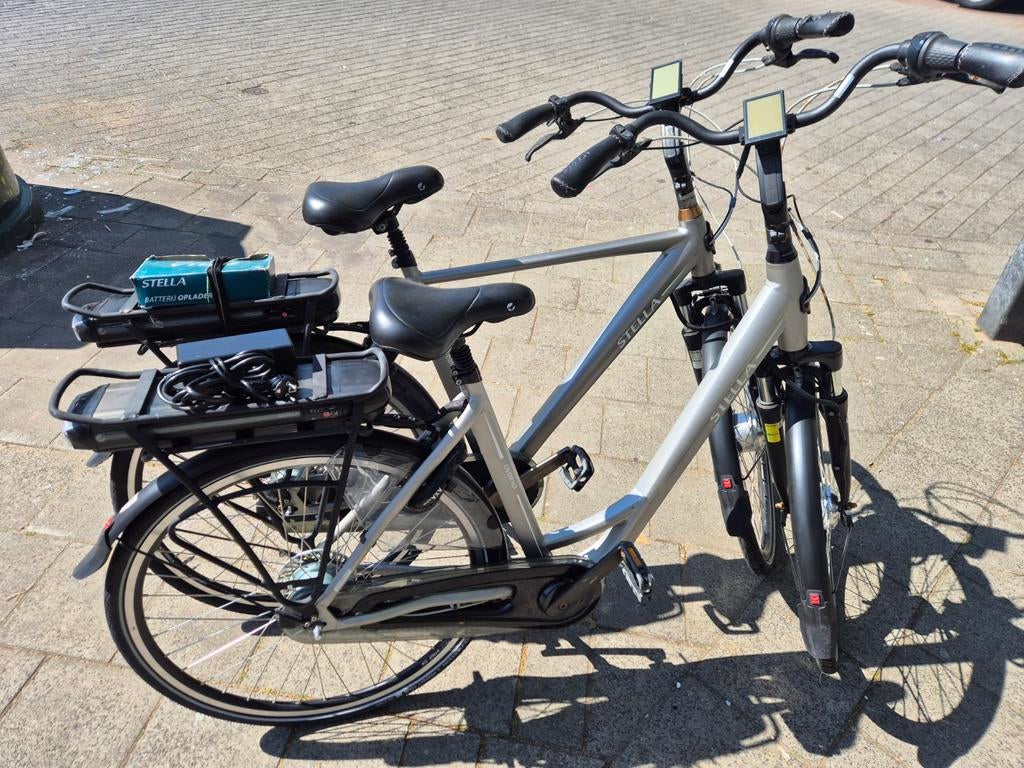 TOPSTAAT!!! SET STELLA LIVORNO E-BIKES ZEER LAGE KM STAND!!!, Ophalen of Verzenden, Zo goed als nieuw, Overige merken