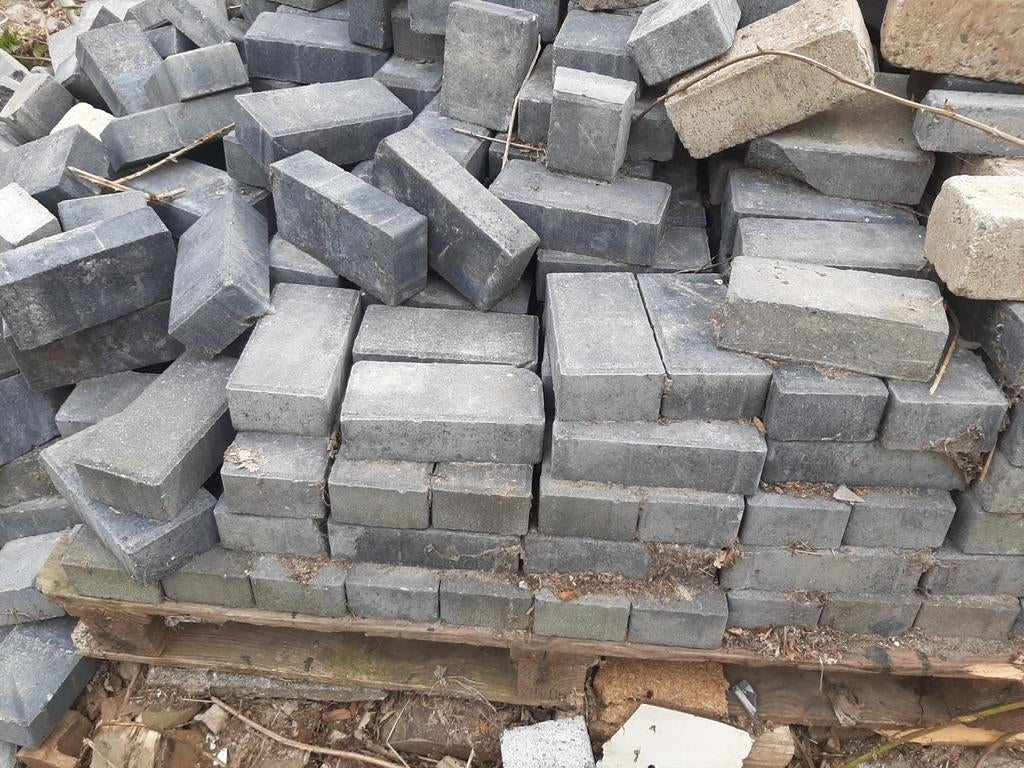 Nieuwe klinkers, Ophalen, Nieuw, Beton, Klinkers