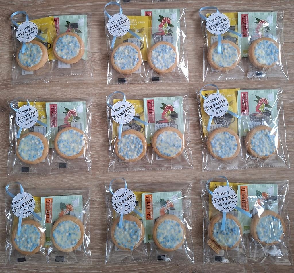 Geboorte traktatie juf / meester / begeleider, Ophalen of Verzenden, Nieuw, Feestartikel, Geboorte of Huwelijk