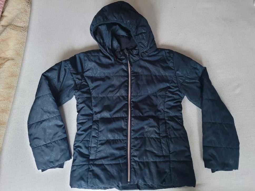 Name it winterjas meisje maat 146 blauw, Kinderen en Baby's, Gebruikt, Meisje, Ophalen of Verzenden, Name It