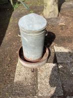 Metalen voersilo, voertoren, voerbak kippen, Dieren en Toebehoren, Ophalen, Gebruikt, Drinken en Voederen