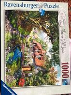 Puzzel flower hill lane, Ophalen of Verzenden, 500 t/m 1500 stukjes, Zo goed als nieuw