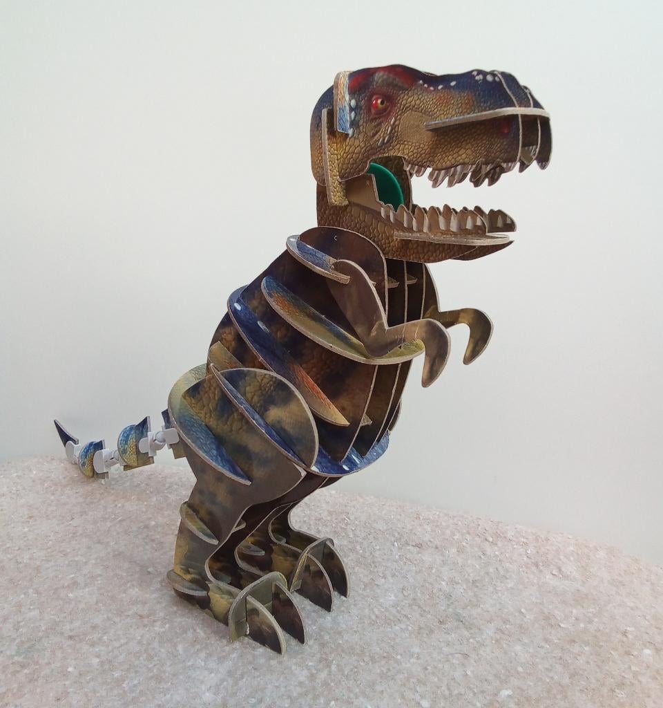 De Tyrannosaurus Rex Dino - Schaalmodel, Kinderen en Baby's, Speelgoed | Actiefiguren, Ophalen of Verzenden, Zo goed als nieuw