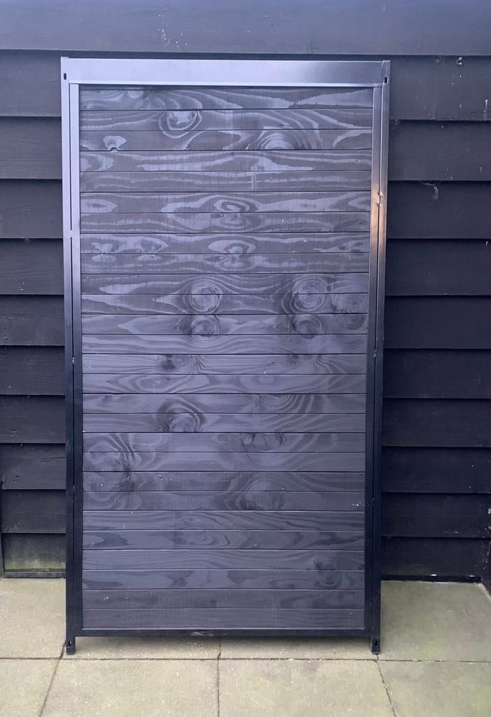 Schutting deel zwart nieuw!, Tuin en Terras, Schuttingen, 1 tot 2 meter, Minder dan 3 meter, Nieuw, Ophalen of Verzenden