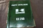 Kawasaki KX250 1973 motorcycle parts catalogue KX 250, Ophalen of Verzenden, Kawasaki