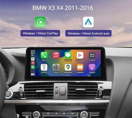 BMW X3 X4 – CarPlay & Android Auto + Camera, Auto diversen, Autoradio's, Nieuw, Ophalen of Verzenden