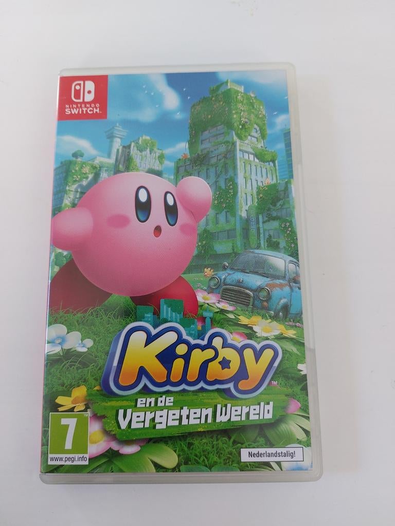 Kirby en de Vergeten Wereld - Nintendo Switch spel, Avontuur en Actie, 2 spelers, Eén computer, Ophalen of Verzenden