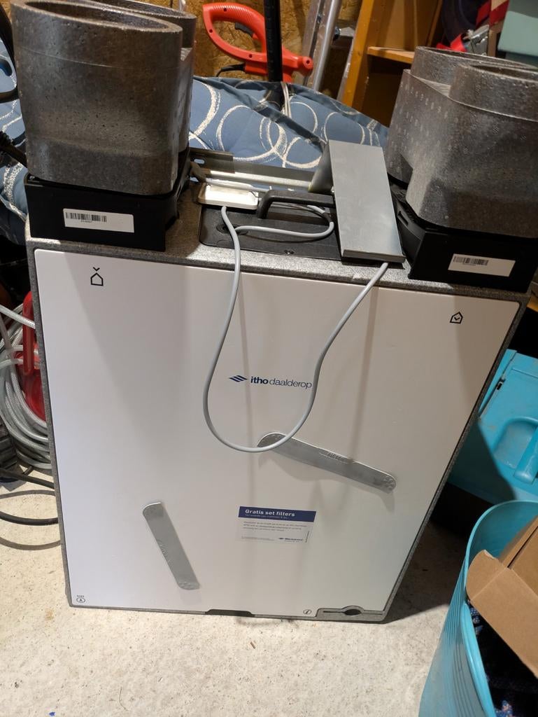 Itho Daalderop WTW HRU ECO 200, Ophalen, Zo goed als nieuw, Ventilator en Afzuiger