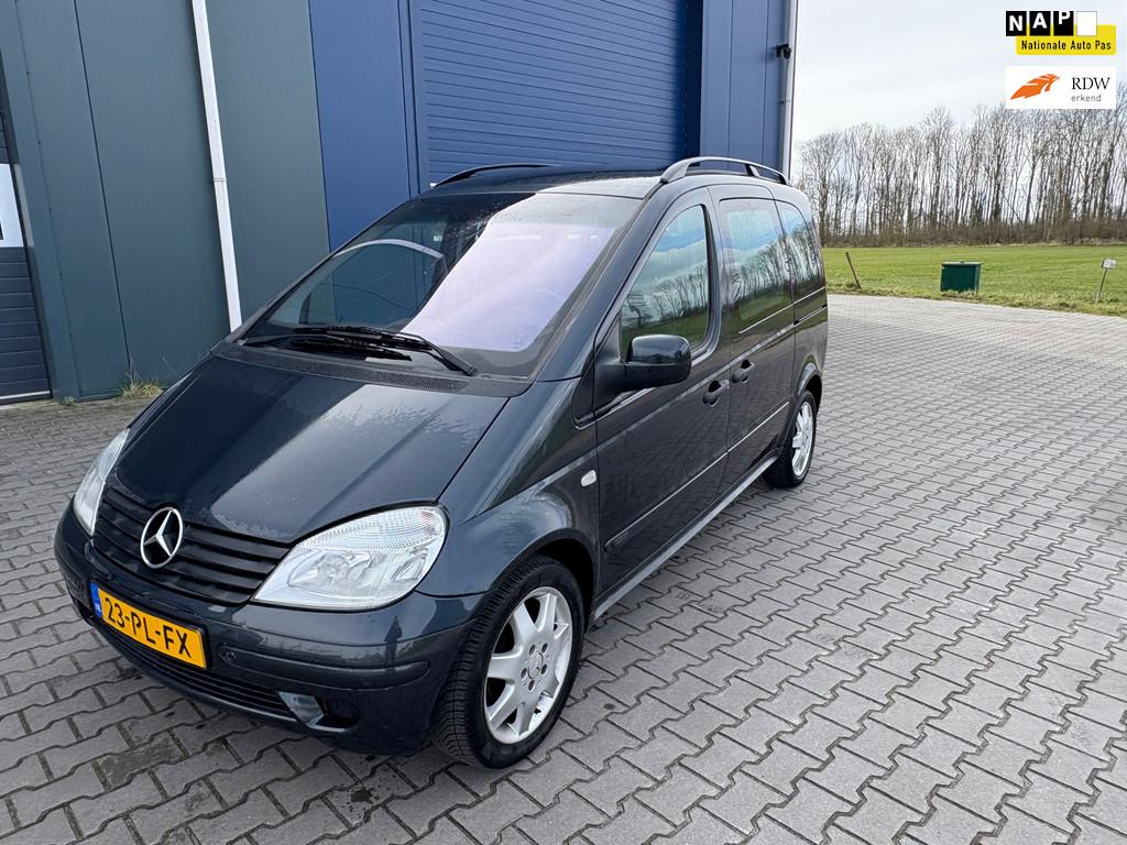 Mercedes-Benz Vaneo 1.6 Ambiente Airco Automaat, Auto's, Mercedes-Benz, Gebruikt, Overige modellen, Zwart, Bedrijf