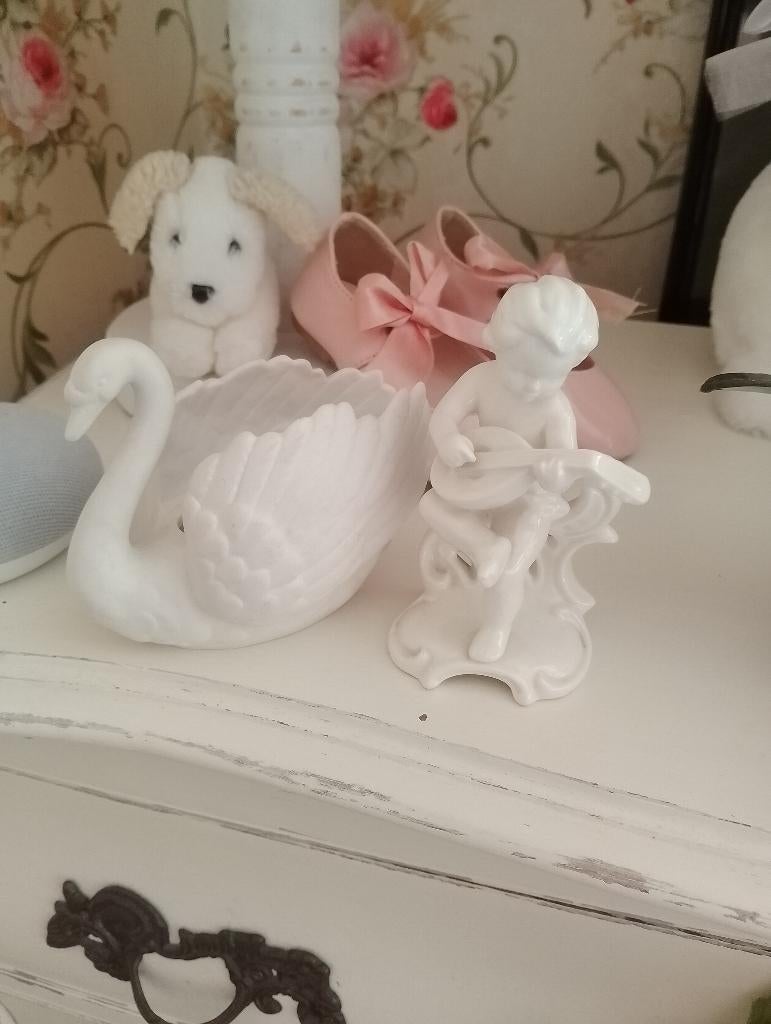 Goebel zwaan en jongen, Verzamelen, Ophalen of Verzenden, Gebruikt, Dier