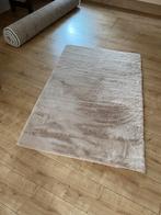 Zacht vloerkleed - 1x1,53 meter - weinig gebruikt, Ophalen, 100 tot 150 cm, Beige, Zo goed als nieuw