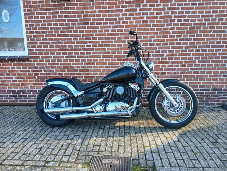 Yamaha Dragstar 650 Custom Chopper, Motoren, Motoren | Yamaha, Particulier, Chopper, meer dan 35 kW, 2 cilinders, Minimaal motorrijbewijs A2