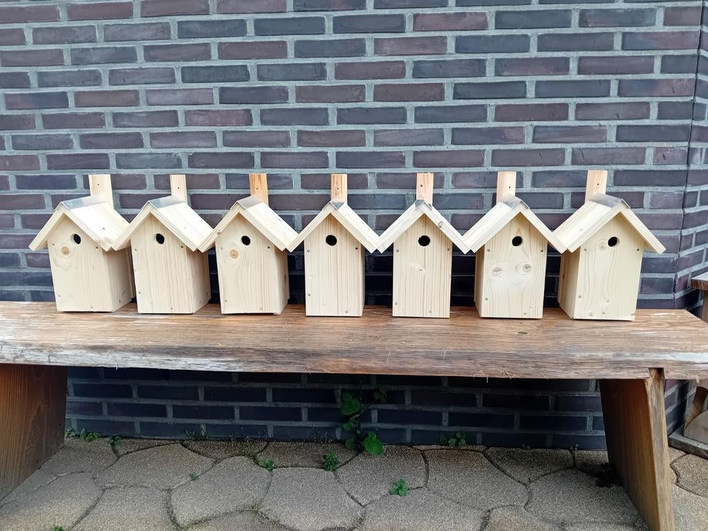 Broedkast vogelhuisje nestkastje pimpelmees koolmees, Ophalen of Verzenden, Nieuw