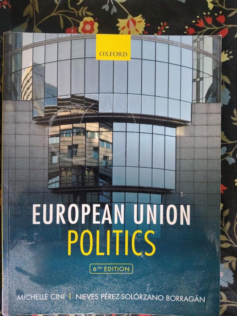 European Union Politics - 6th Edition, Boeken, Ophalen of Verzenden
