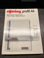 Rotring A4 Tekenplaat - Professioneel met Liniaal, Ophalen of Verzenden, Nieuw, Overige typen