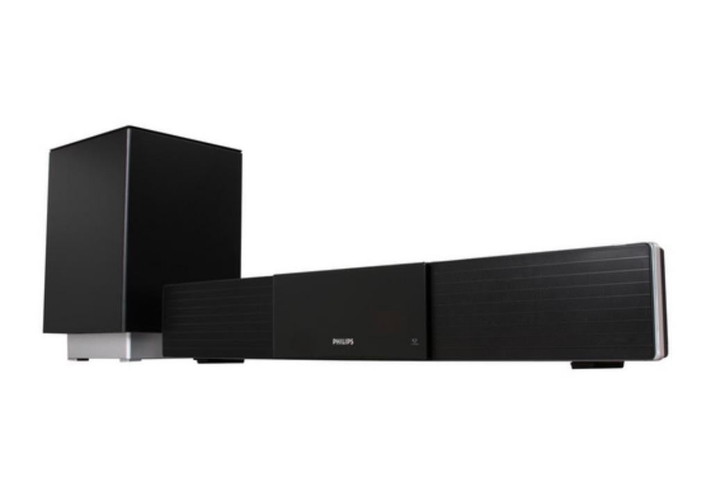 Philips cineos soundbar dvd home cinema systeem + subwoofer, Ophalen, Philips, 70 watt of meer, Overige spelers
