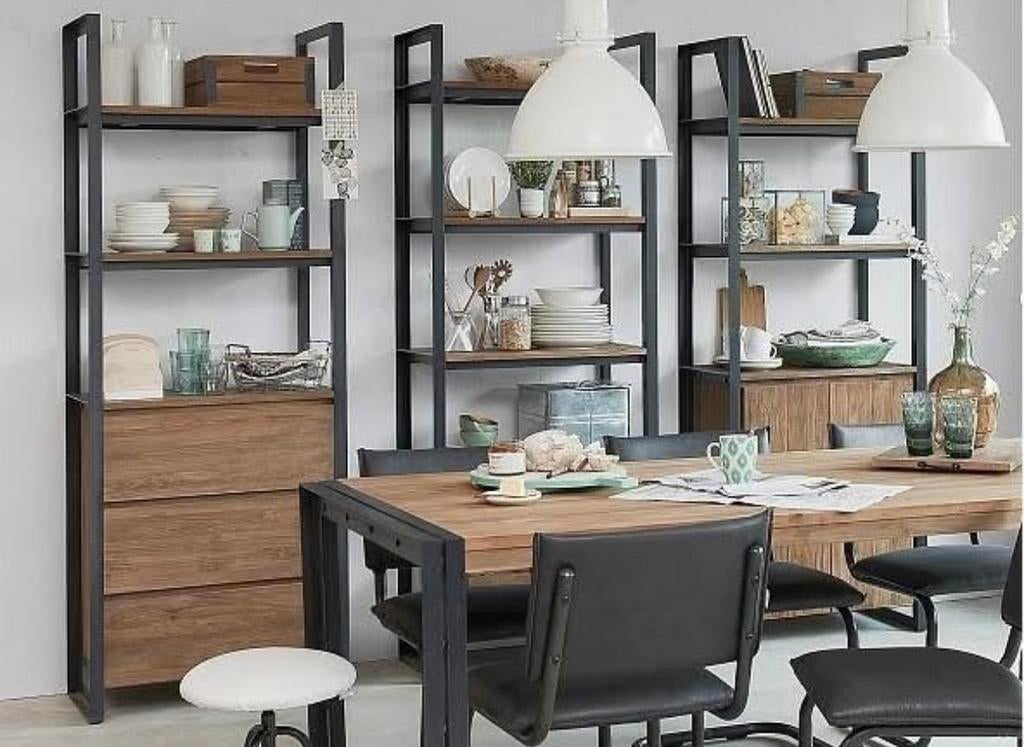 Prachtige set van 3 D-Bodhi Fendy kasten, Ophalen, 200 cm of meer, Teakhout, Zo goed als nieuw