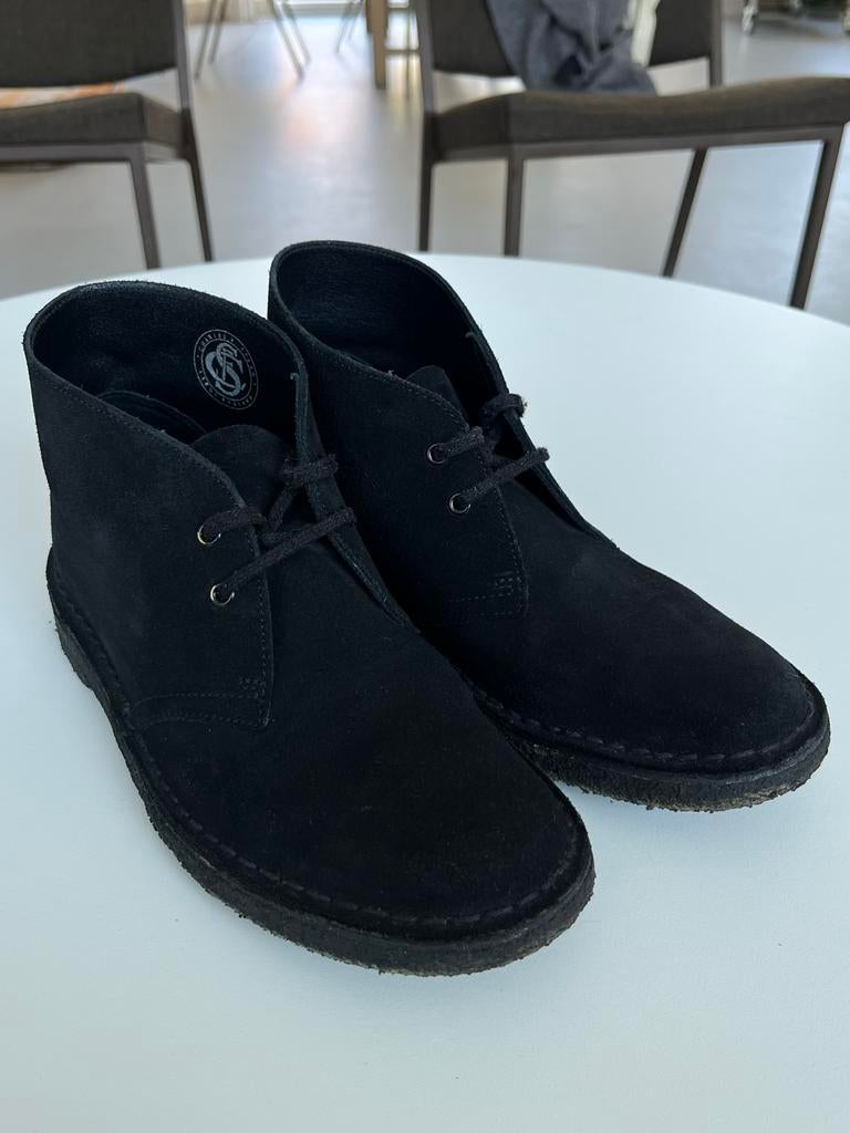 Clarks Originals Desert Boots - Maat 39, Ophalen of Verzenden, Zo goed als nieuw, Zwart, Lage of Enkellaarzen