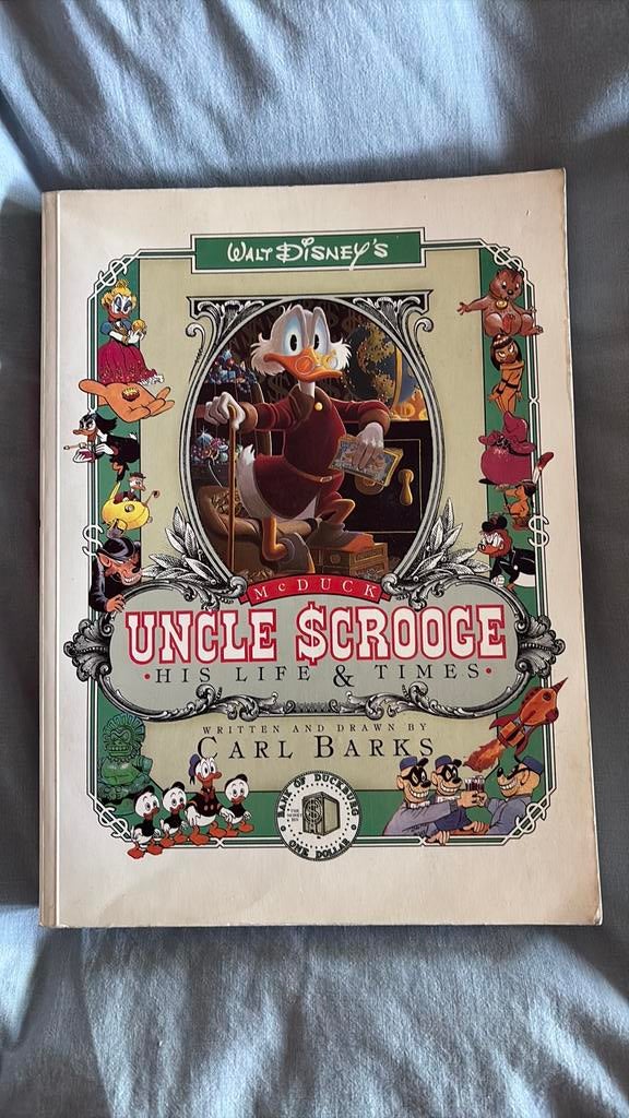 Uncle Scrooge McDuck his life & times Carl Barks, Eén stripboek, Ophalen of Verzenden, Gelezen