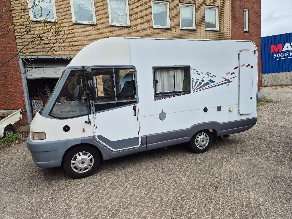 top camper met veel ruimte, Caravans en Kamperen, Campers, Integraal, Koelkast, Fiat, Tot en met 2