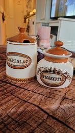 Hagelslag potje en oploskoffie potje te koop, Ophalen of Verzenden